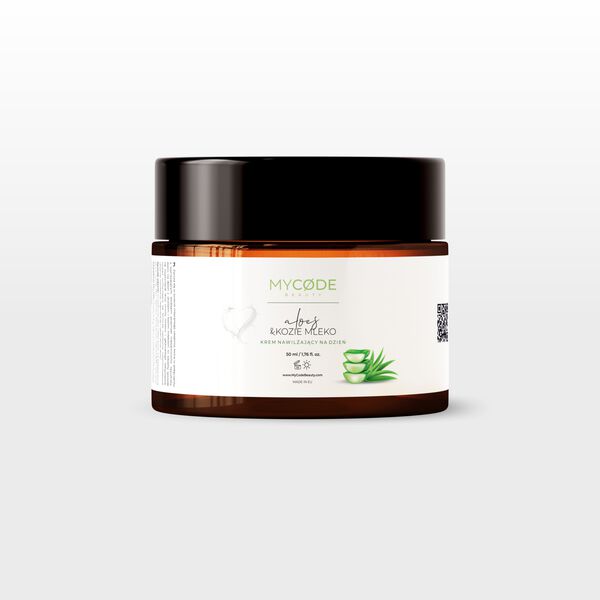 Крем для лица MyCode Beauty — Увлажняющий дневной , Aloes & kozie mleko, 50 мл — фото 3