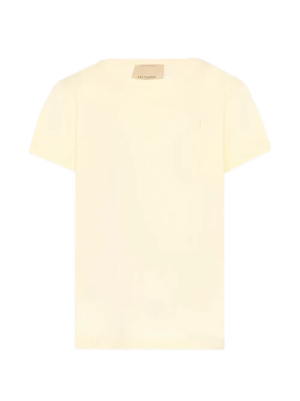 Футболка с круглым вырезом Trussardi Junior, желтый