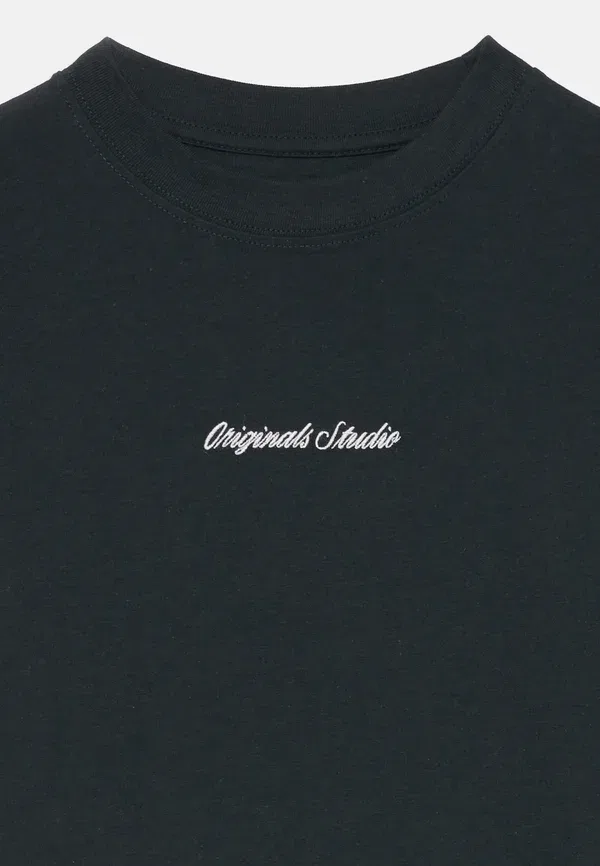 Футболка базовая Junior Jack & Jones Junior, цвет лесной ручей — фото 3
