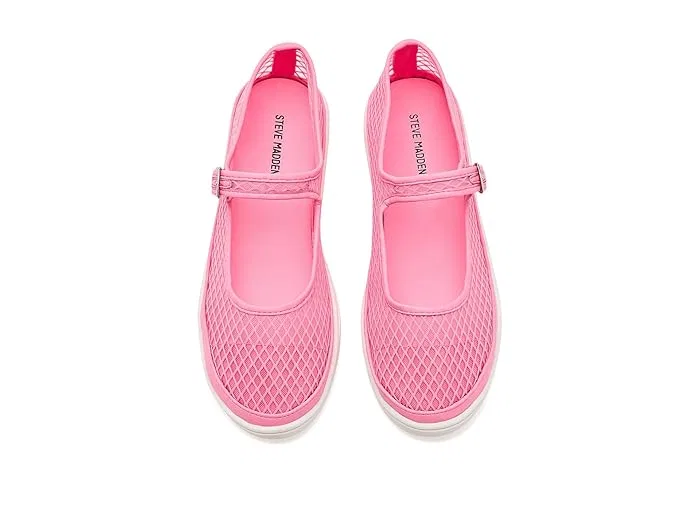 Туфли с рюшами Roree Steve Madden Kids, Pink — фото 3
