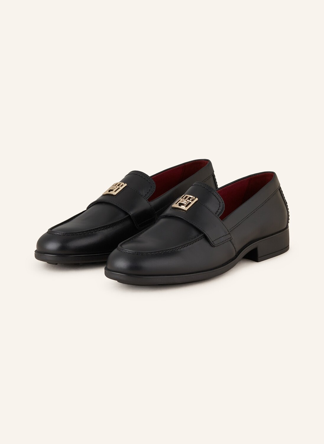 

Лоферы Tommy Hilfiger, черный