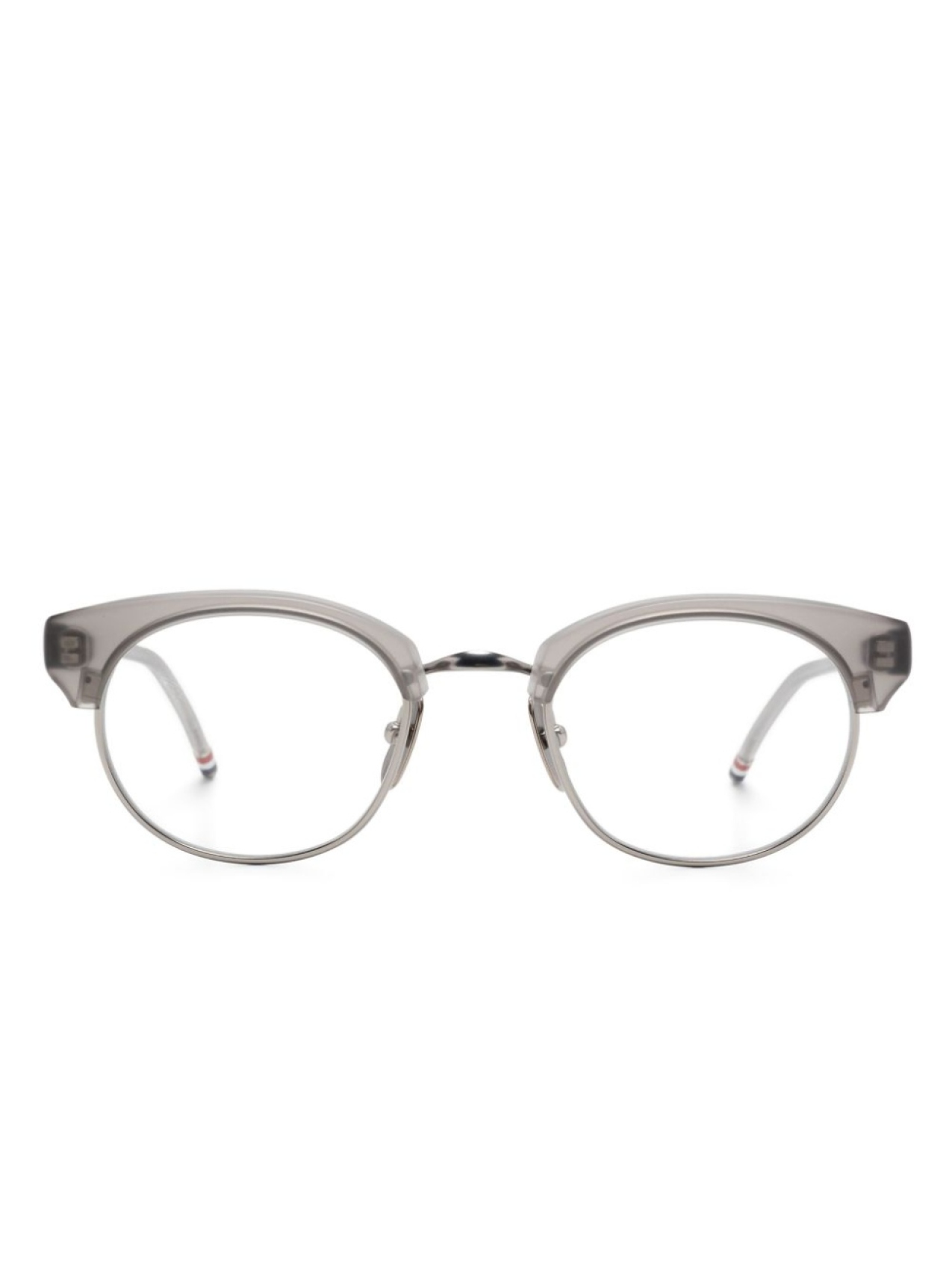 

Очки в оправе панто Thom Browne Eyewear, серый
