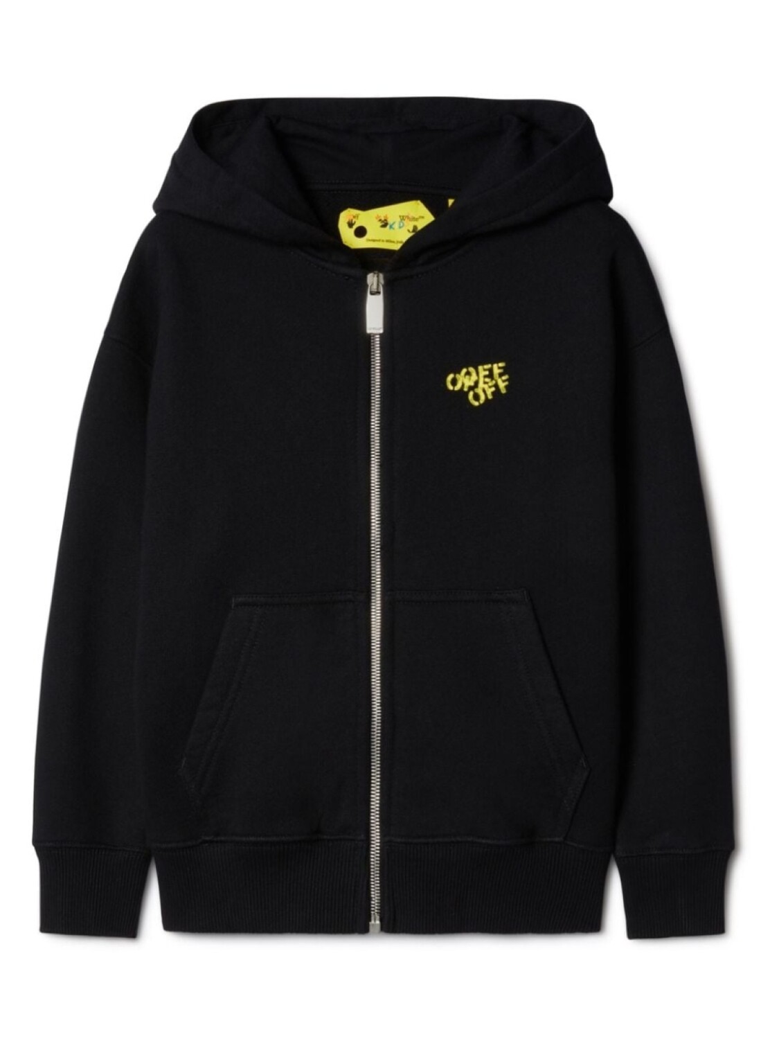 

Off-White Kids худи Multi Off Stamp, черный