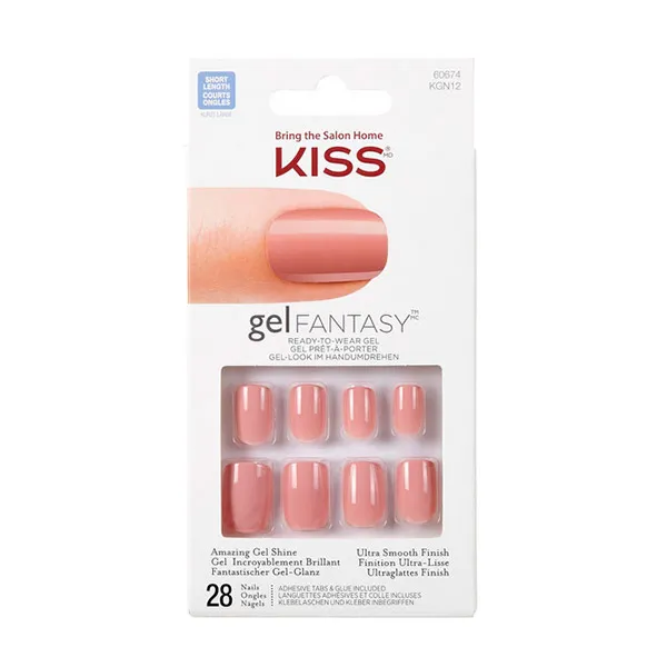 

Искусственные ногти Gel Fantasy Ribbons Kiss, 1 UD