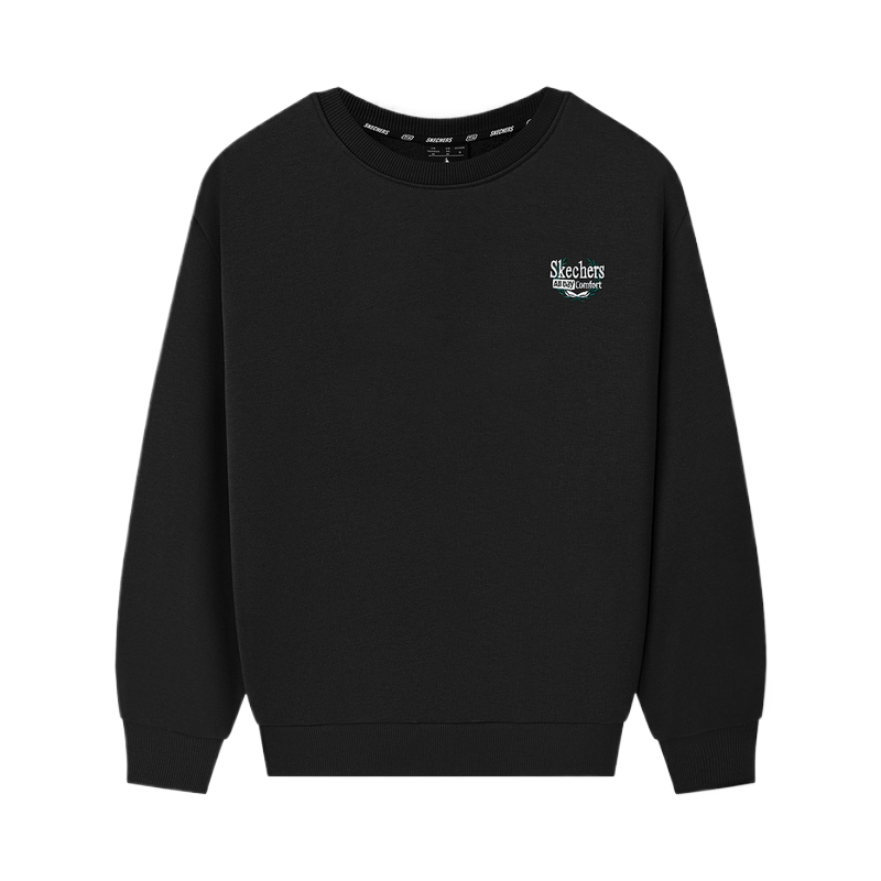 

Спортивный свитшот Unisex Skechers, черный