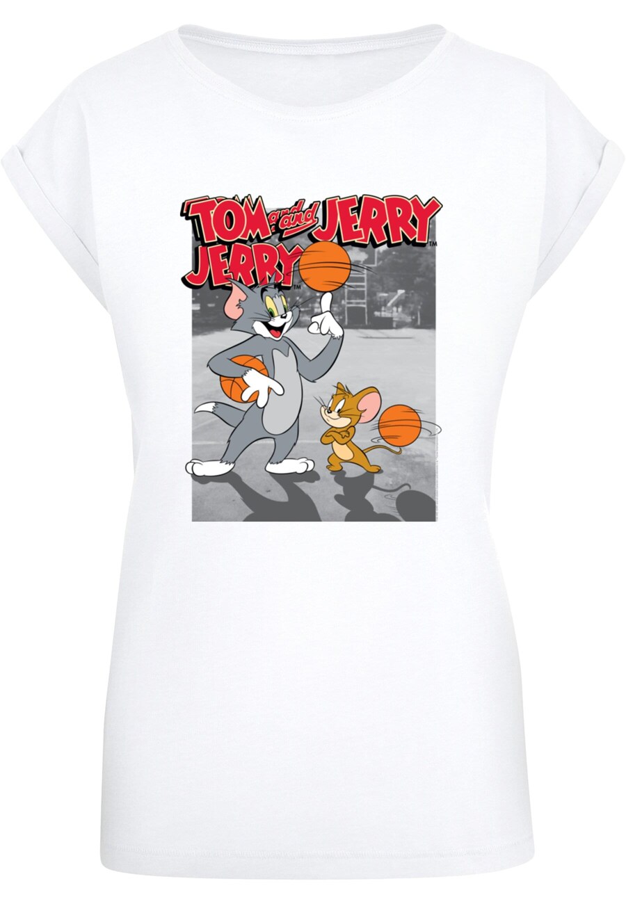 

Рубашка ABSOLUTE CULT Tom and Jerry - Basketball Buddies, белый