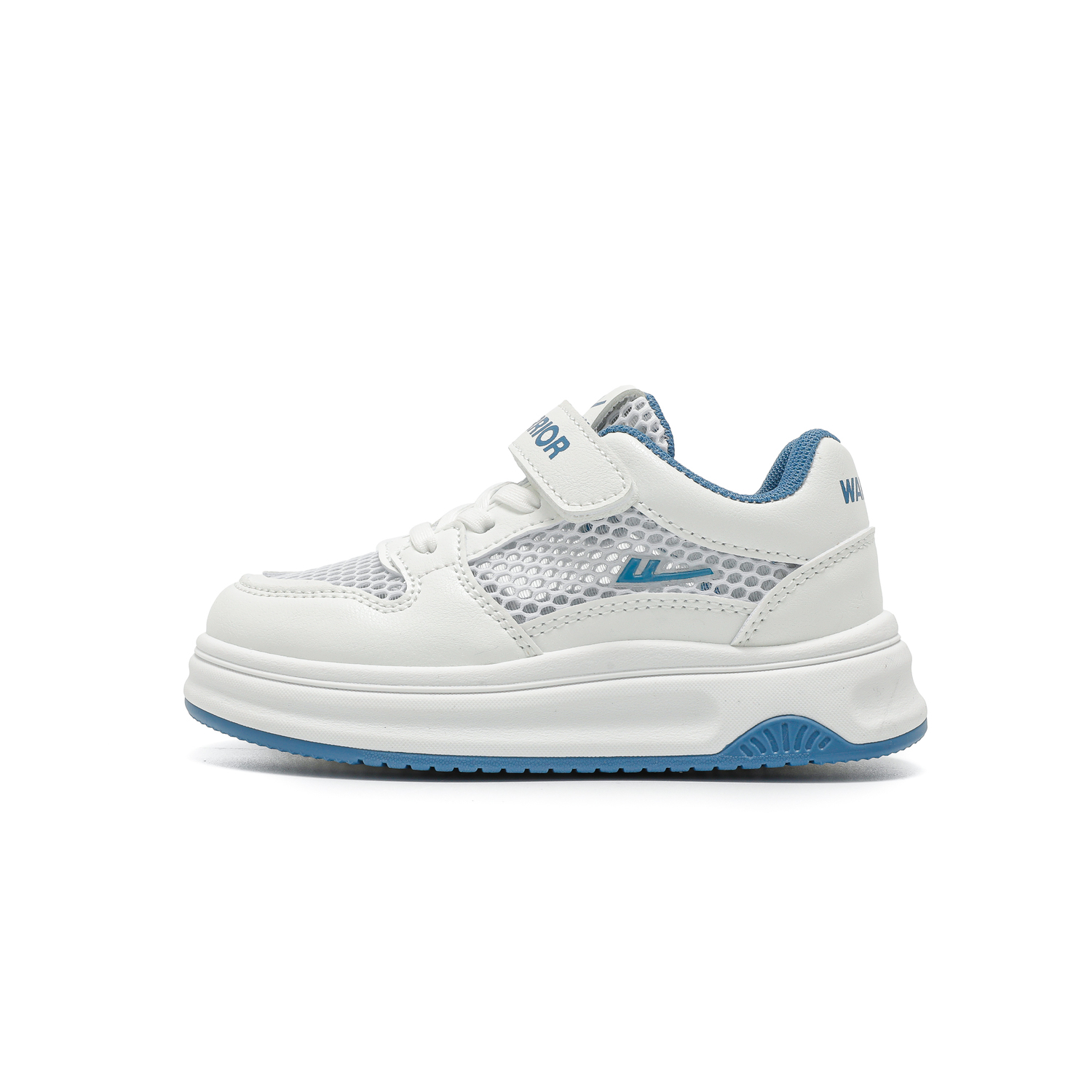 

Детские скейтерские кроссовки Kids WARRIOR, белый/синий