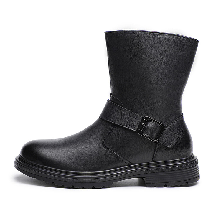

Ботинки мужские Yedani, цвет Black Fleece-Lined
