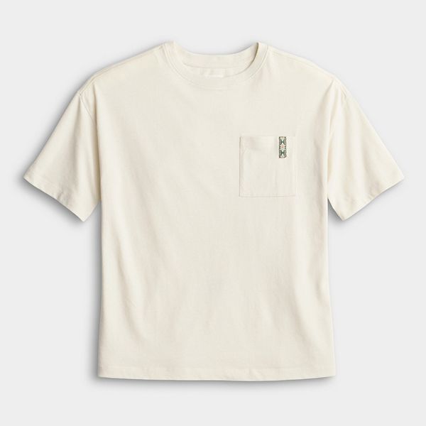 

Футболка с карманом для мальчиков 8-20 лет, relaxed fit, regular & husky Sonoma Goods For Life, Sahara Wind