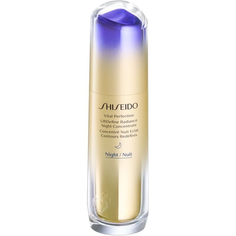 

Shiseido Vital Perfection LiftDefine Radiance Night Concentrate ночная сыворотка с лифтинг-эффектом 40 мл