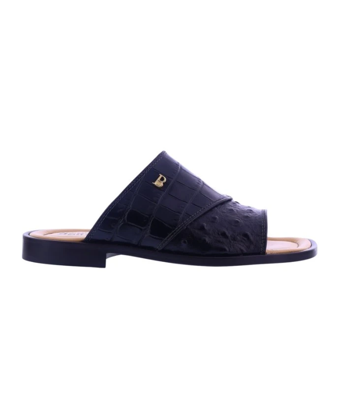 

Черные тапочки для мужчин Paris Punk, черный