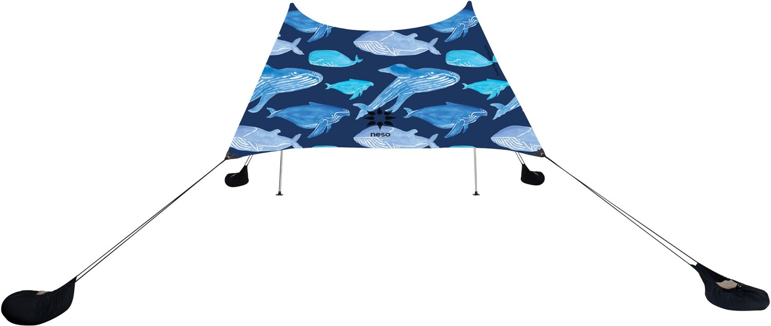 

Grande Sunshade — принт «Спасите китов» Neso, синий