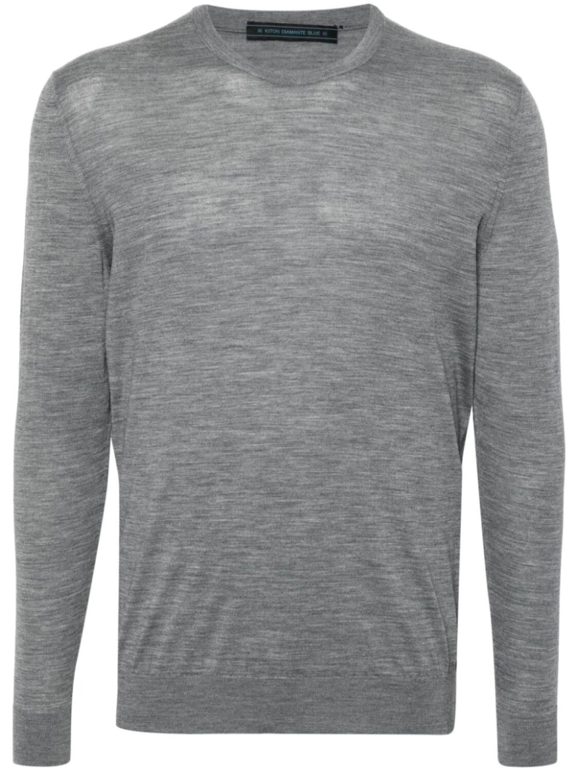 

Kiton шерстяной свитер, серый