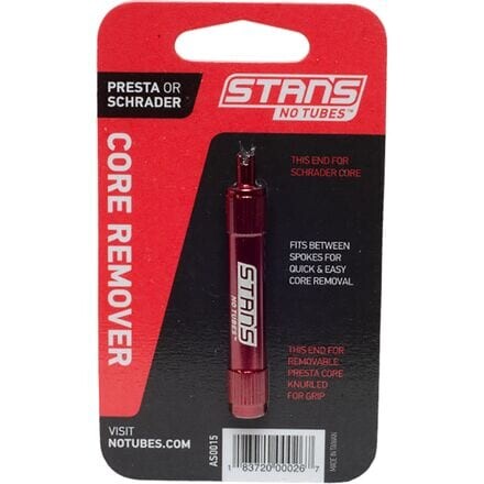 

Инструмент для удаления сердечника клапана Stan's NoTubes, красный