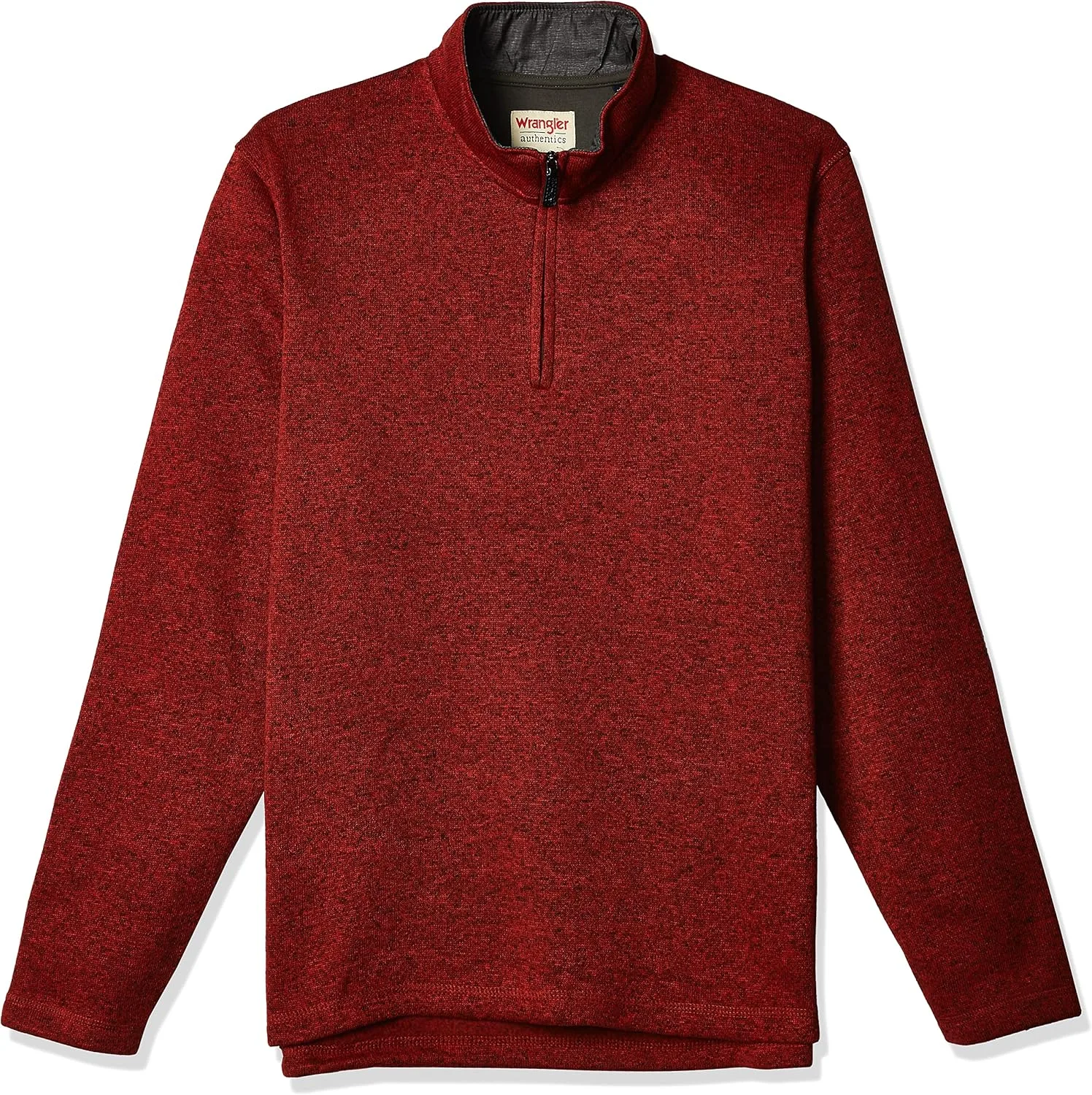 

Wrangler Authentics мужская флисовая толстовка с молнией на четверть