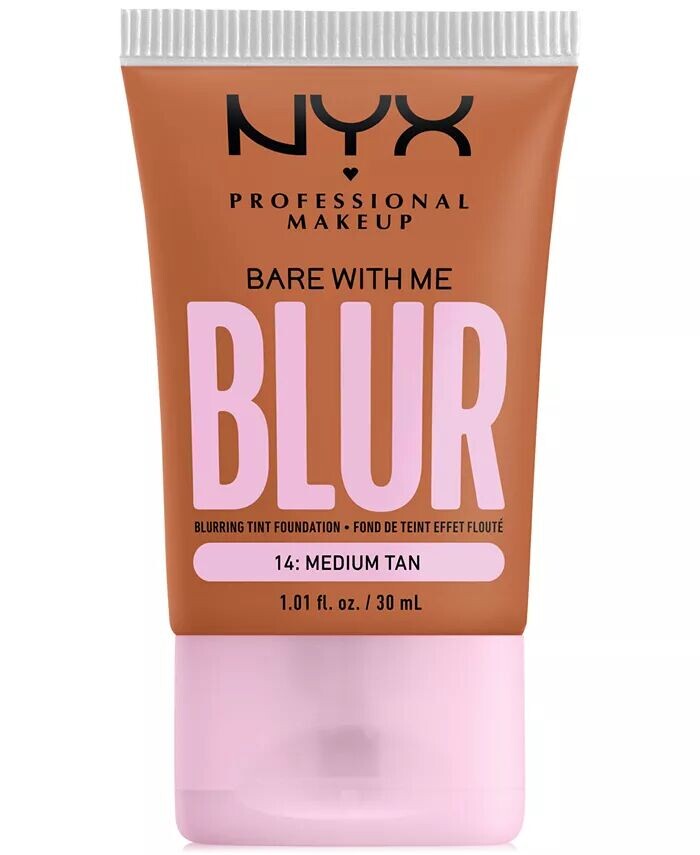 

Тональная основа Bare With Me Blur Tint Nyx Professional Makeup, цвет Medium Tan
