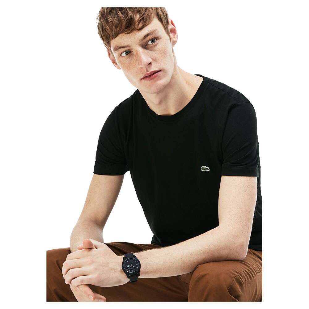 

Футболка с коротким рукавом Lacoste Crew Neck, черный