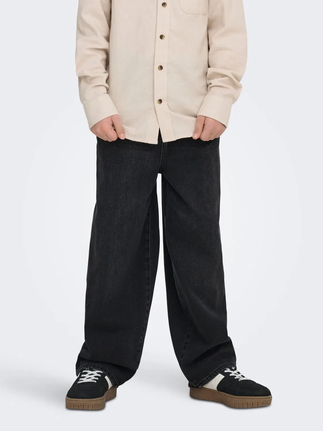 Джинсы Washed Black, ONLY & SONS Junior, washed black — фото 3
