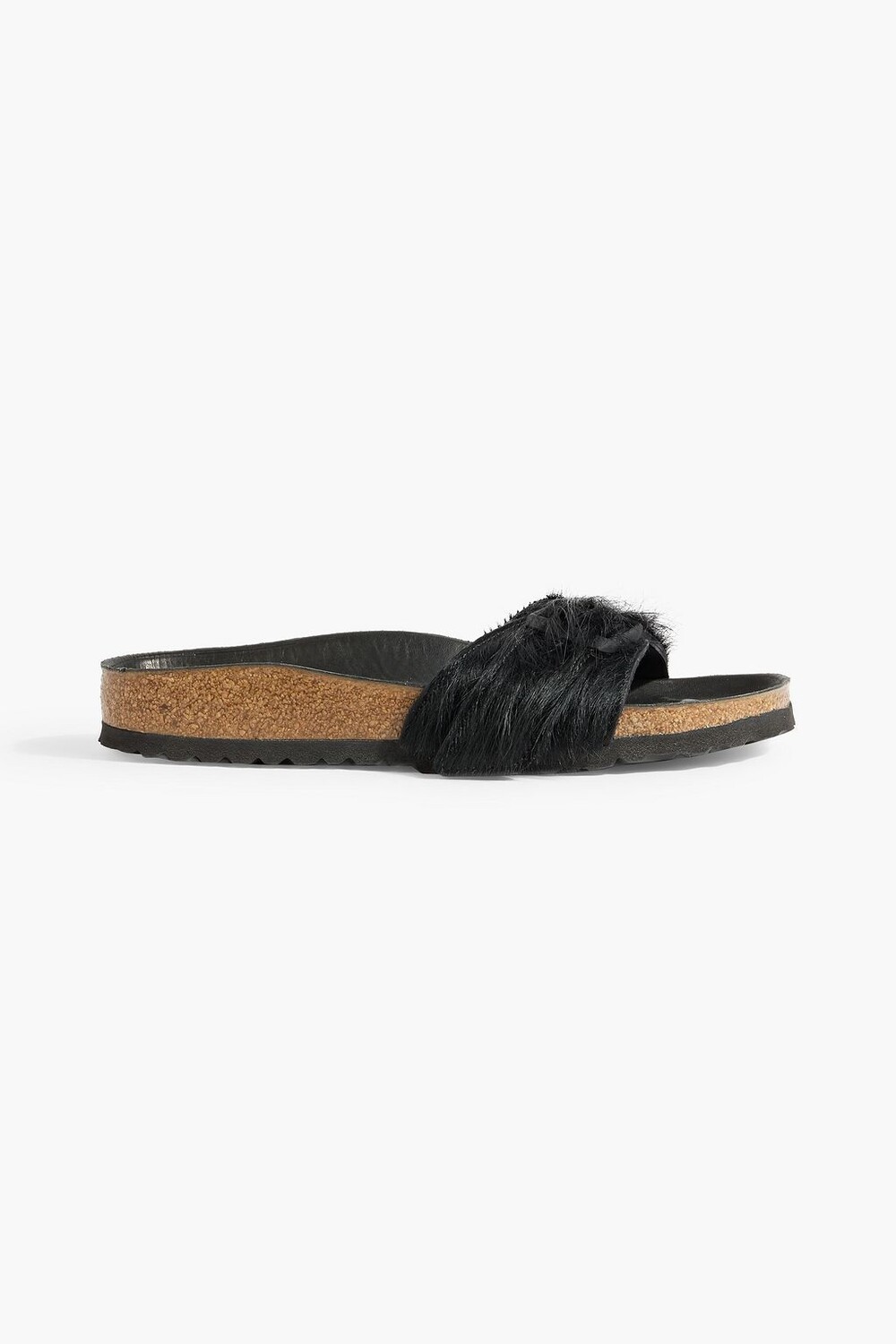 

Шлепанцы Madrid из телячьей шерсти Birkenstock, черный