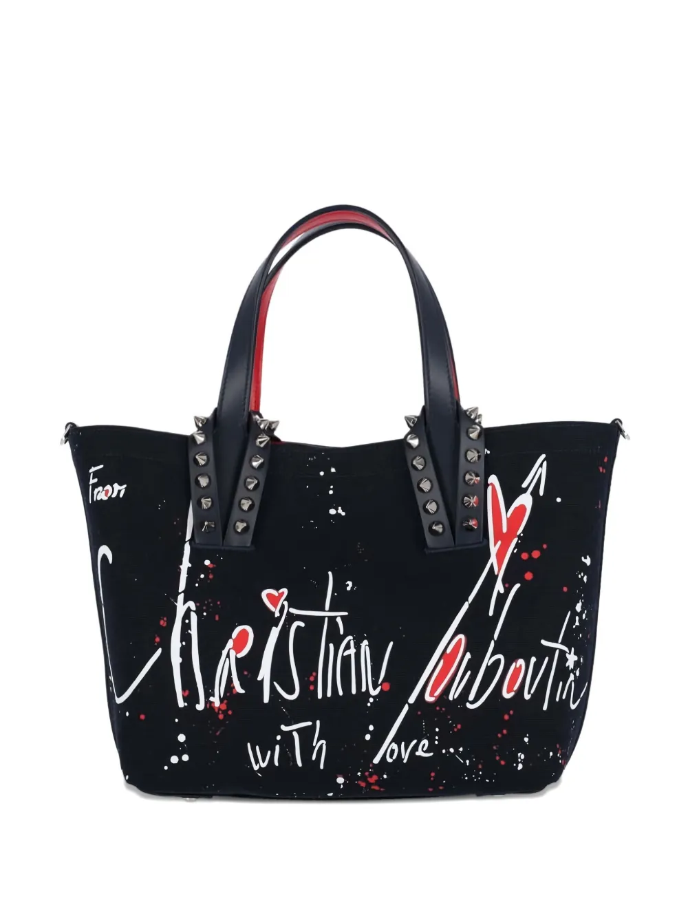 

Декорированная сумка Cabata Christian Louboutin, черный