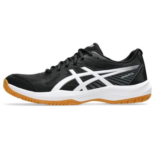 Кроссовки для мужчин в помещении — ASICS Upcourt 6 — чёрно-белые — фото 2