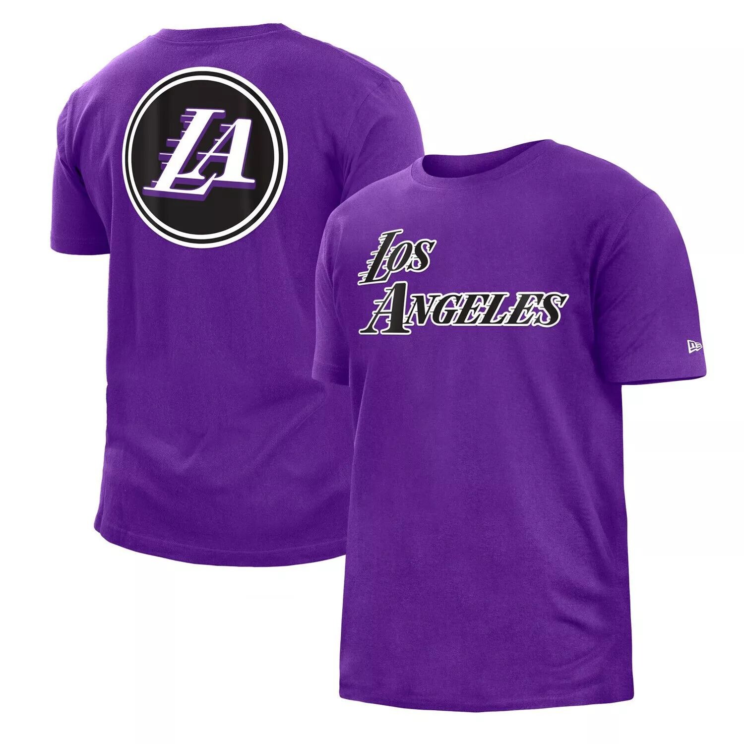 

Мужская фиолетовая футболка Los Angeles Lakers 2022/23 City Edition Big & Tall New Era, Фиолетовый, Мужская фиолетовая футболка Los Angeles Lakers 2022/23 City Edition Big & Tall New Era