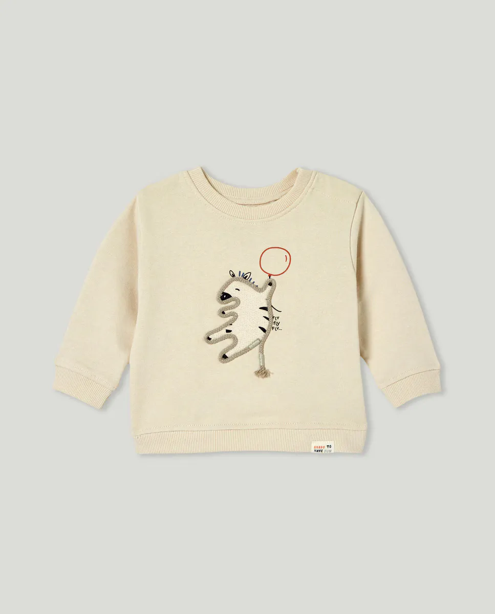

Малыш закрытый свитшот Baby El Corte Inglés, коричневый