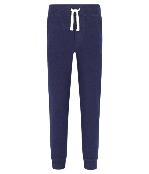

Спортивные брюки детские Polo Ralph Lauren однотонные на кулиске, синий