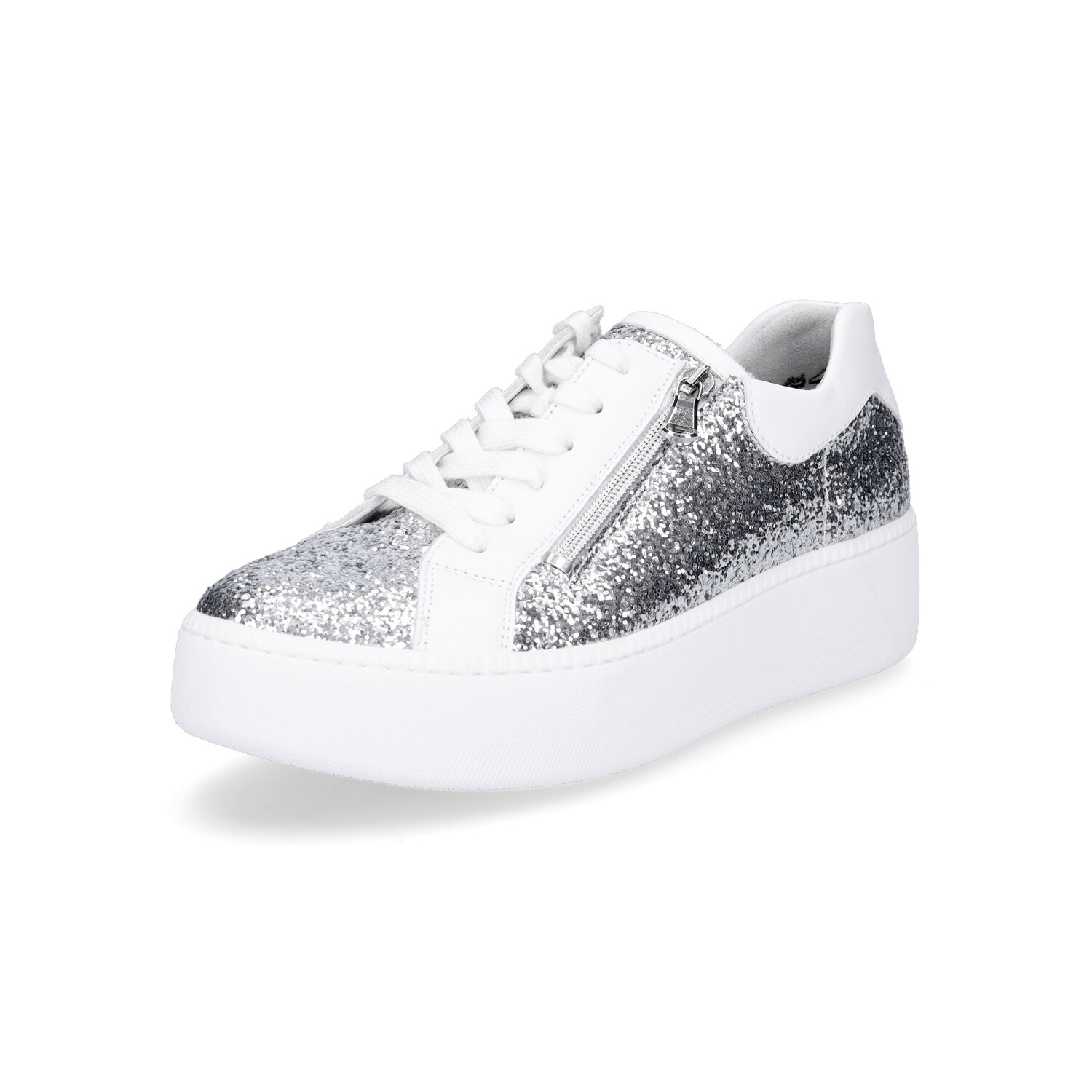 Кроссовки WALDLÄUFER Nicky, цвет Silber Weiß Glitzer