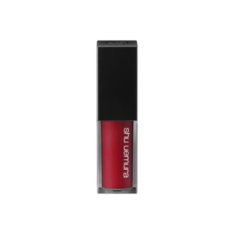 Shu Uemura Блеск для губ шелковистый оттенок нюд питательный стойкий 5,6 г подарок на день рождения, #PK387 Morning Mist Crimson