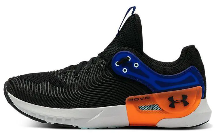 

Кроссовки мужские низкие черные/синие/оранжевые Under Armour, Черный, Кроссовки мужские низкие черные/синие/оранжевые Under Armour