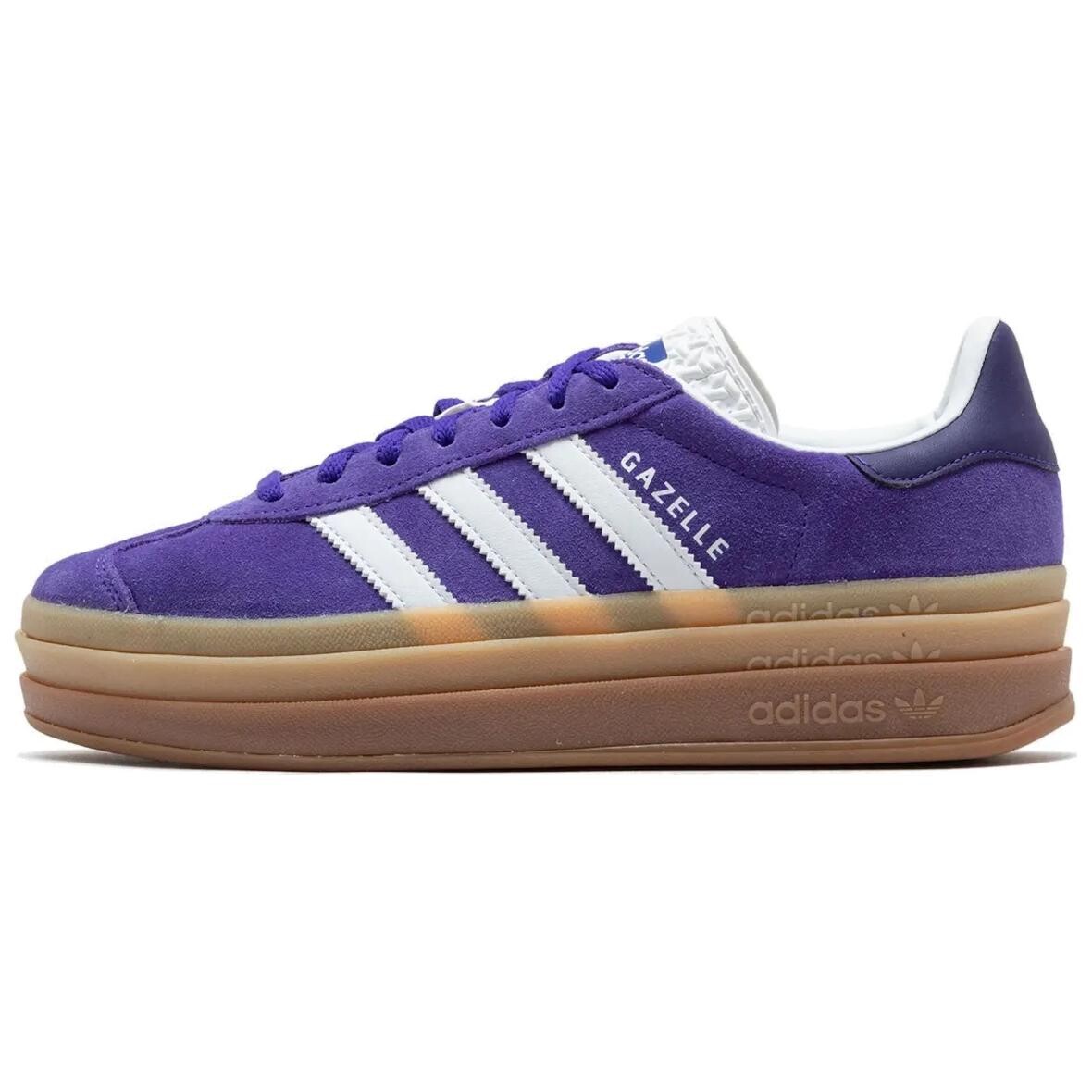 

Кроссовки Adidas Gazelle Bold Energy Ink Gum Women's Adidas Originals, фиолетовый/белый