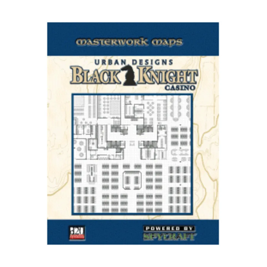 

Black Knight Casino, Masterwork Maps (d20), мягкая обложка