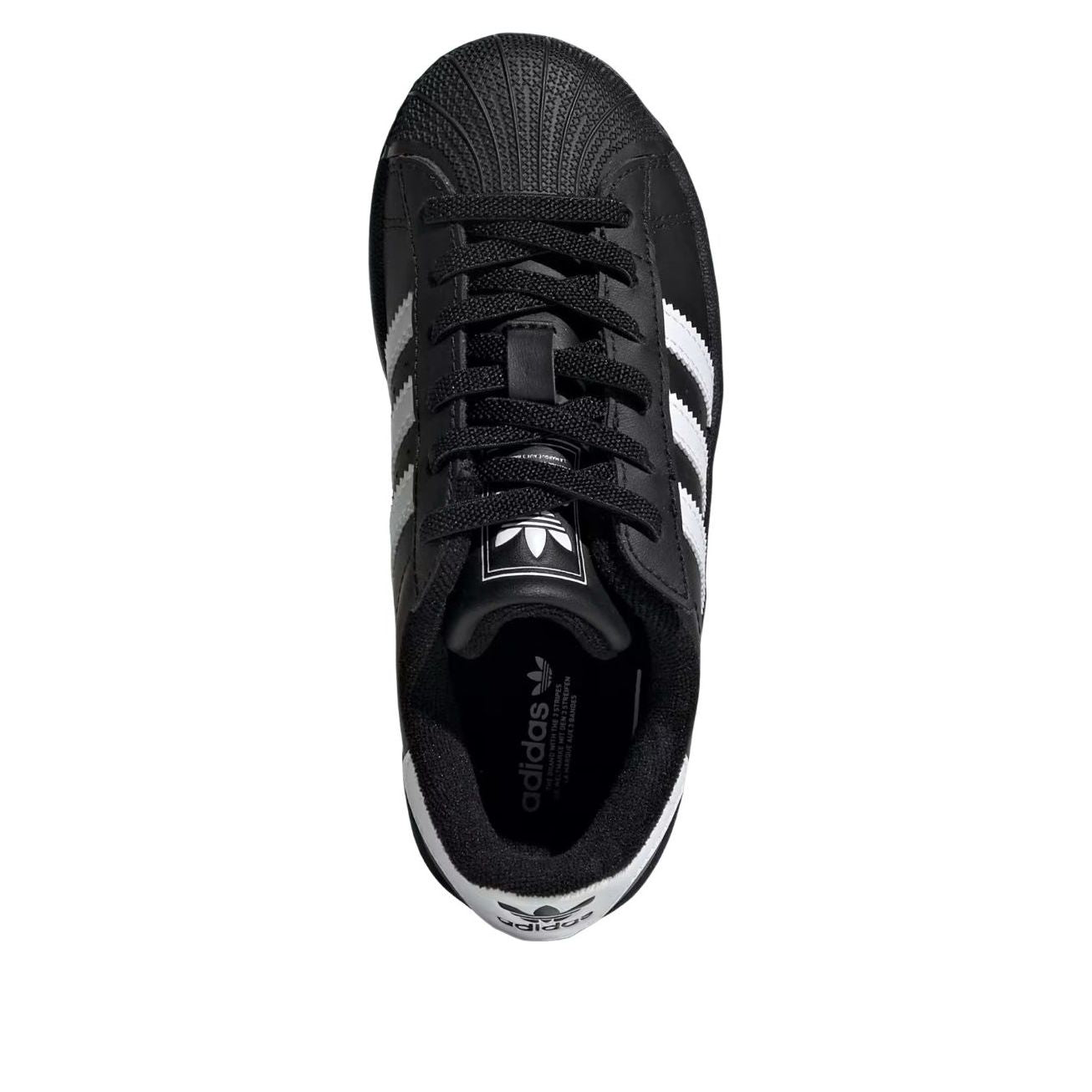 (PS) Adidas Superstar II CF EL C 'Black White' — фото 2