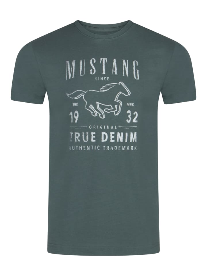 

Футболка Mustang, зеленый