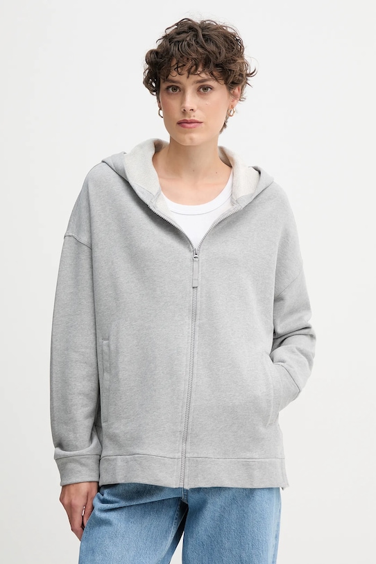 

Хлопковая толстовка United Colors Of Benetton, серый