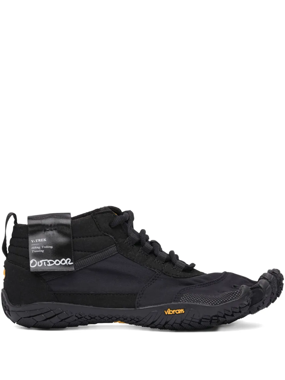 

Кроссовки V-Trek со шнуровкой Vibram, черный