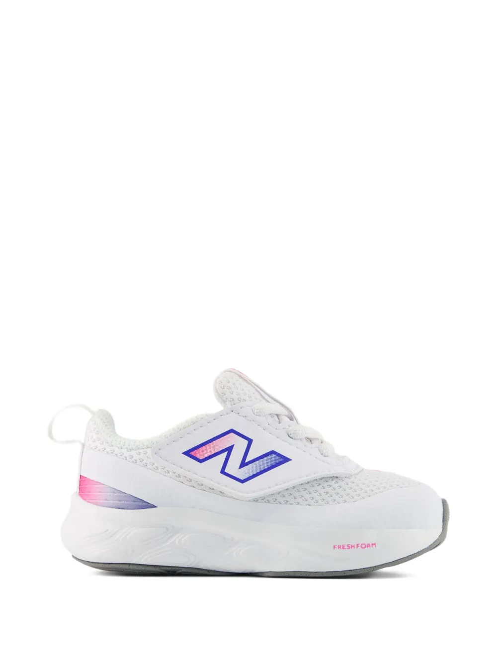 Кроссовки fresh foam 625 new-b с логотипом и застежкой на липучке New Balance Kids, белый — фото 2