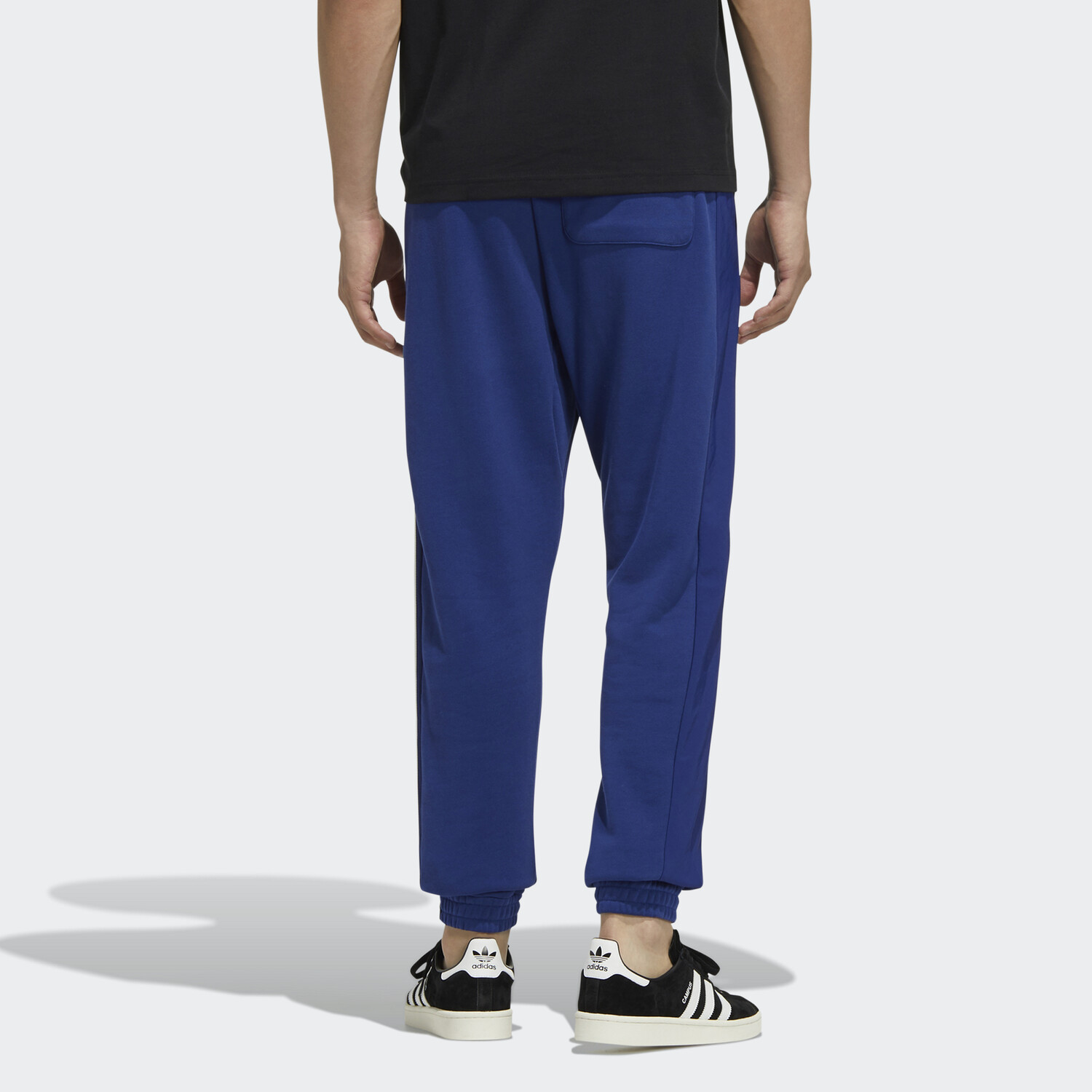 Adidas Originals Мужские трикотажные спортивные штаны, цвет Blue — фото 2