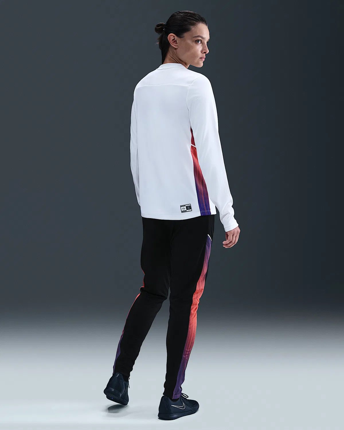 Женские тренировочные штаны Nike United Academy Dri-FIT, Black/Dark Concord/Sail — фото 4
