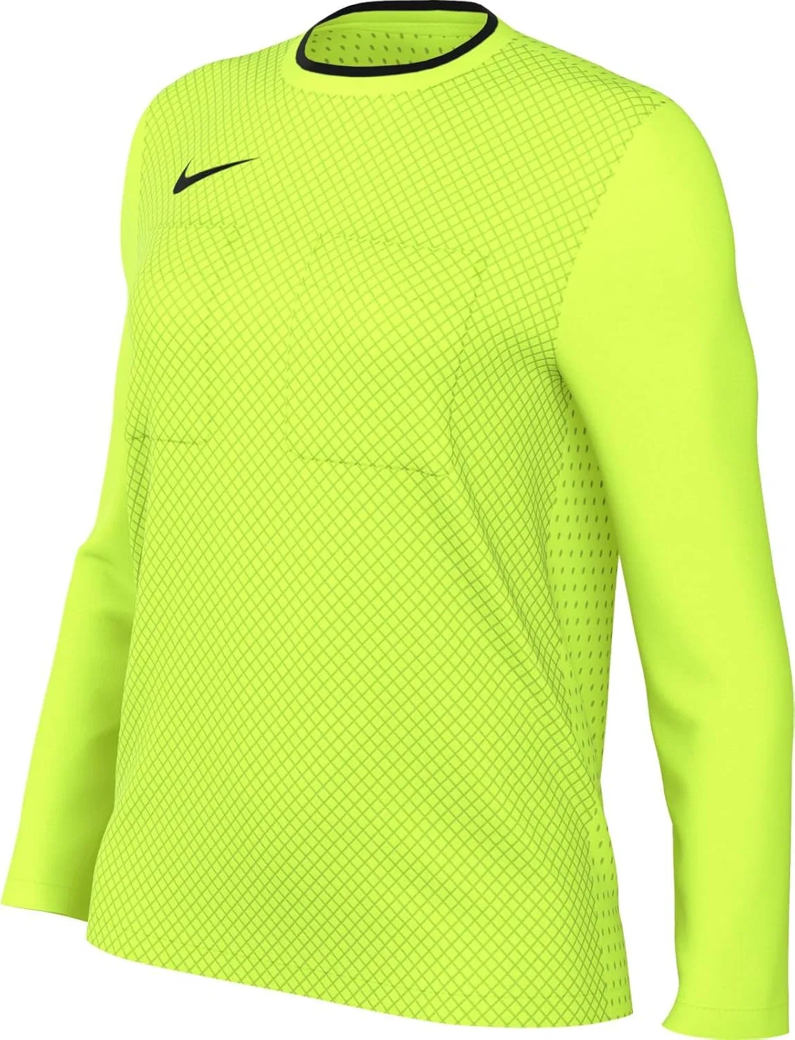 Футболка с длинным рукавом Nike Dri-FIT, женская, Volt/Black