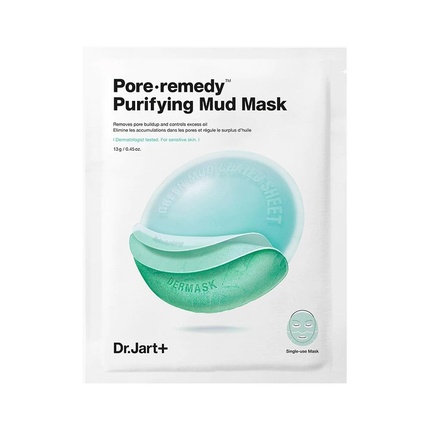 

Dr. Jart+ Pore Remedy Очищающая грязевая маска для лица 0,45 унции 13 г Dr.Jart