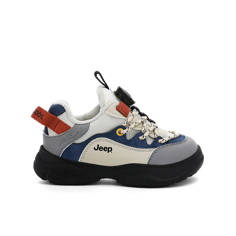 Jeep Кроссовки low top Running Shoes Royal Blue/Khaki Brown Kids' — фото 4