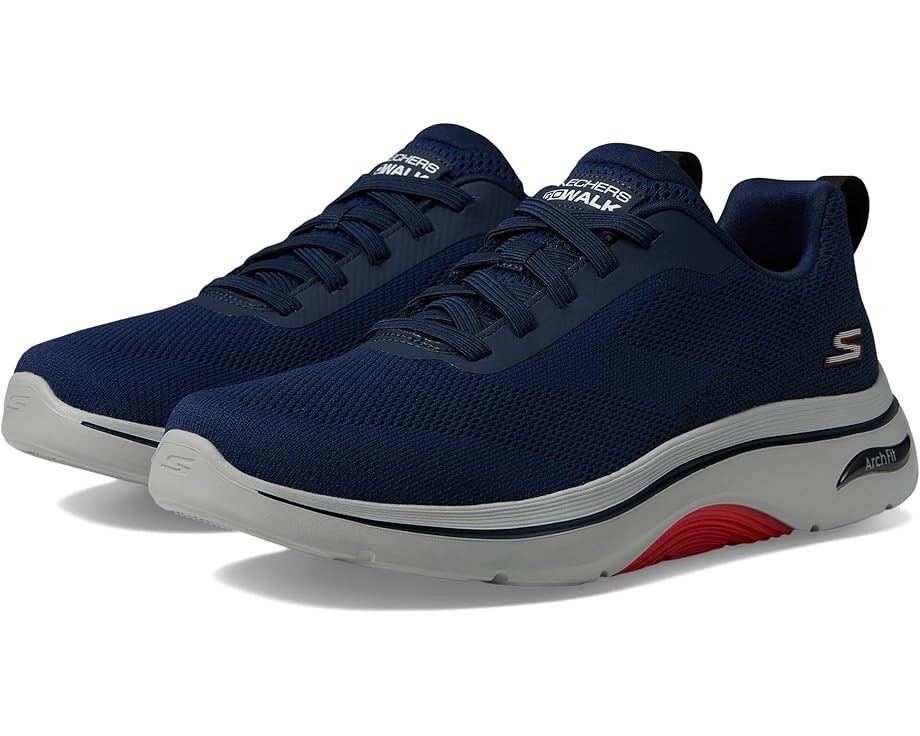 

Кроссовки SKECHERS Go Walk Arch Fit 2.0 - Temporal, цвет Navy/Red