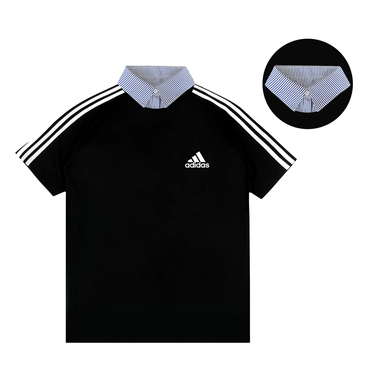 Футболка Adidas Football с принтом, черная — фото 4