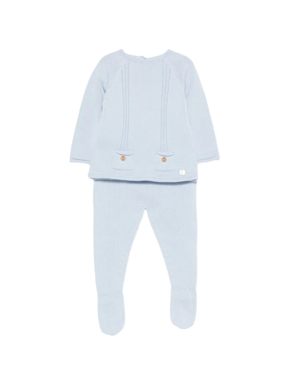 

Вязаный комплект с брюками Paz Rodriguez, синий