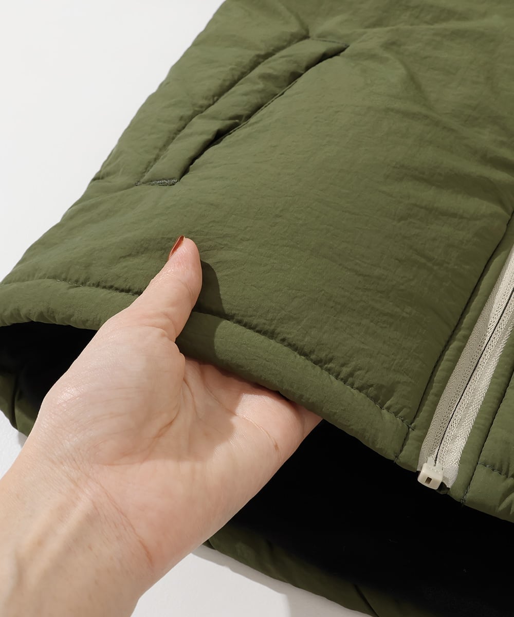 (К) Водоотталкивающая стеганая куртка KRIFF MAYER, OLIVE GREEN — фото 2