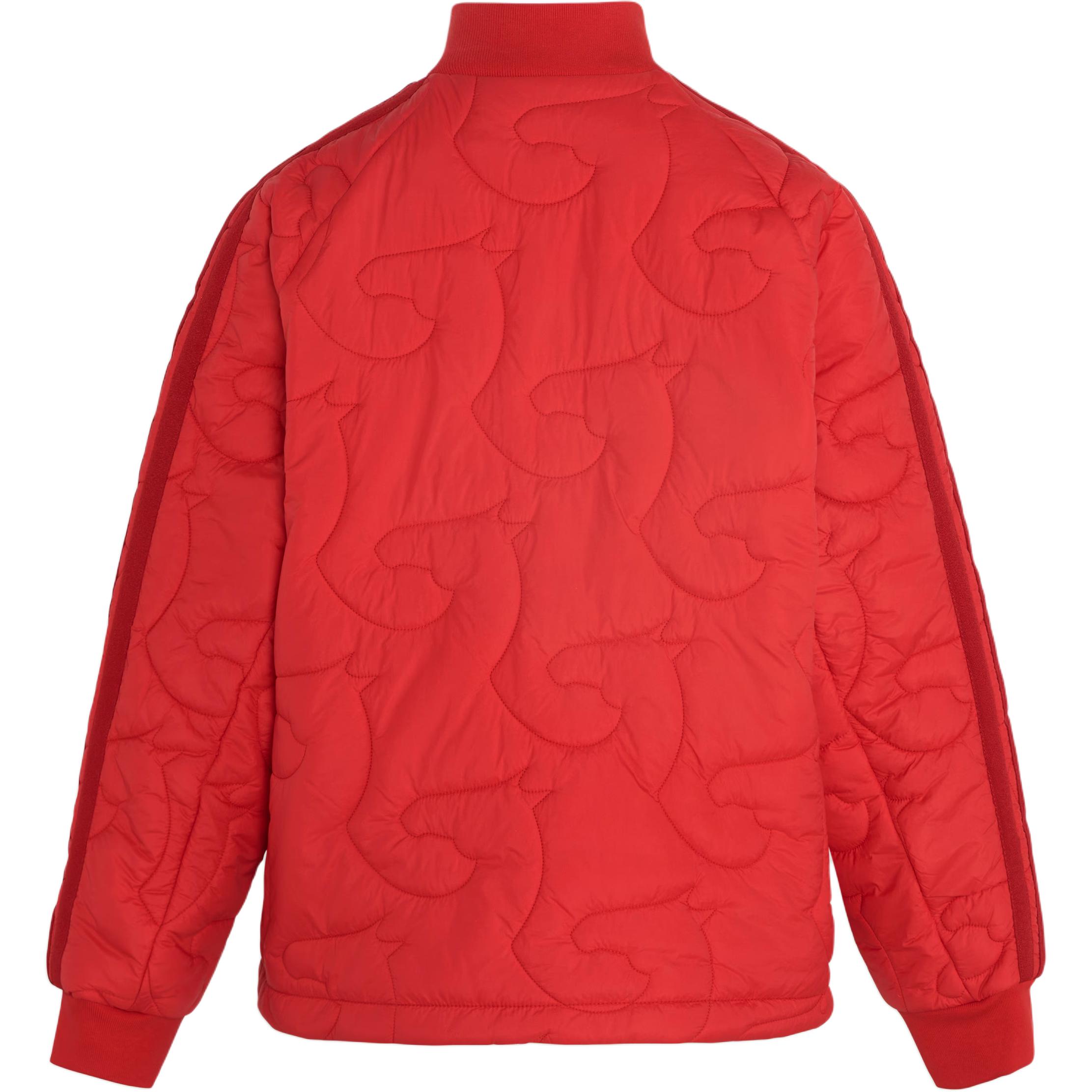 Стеганая куртка FW25 SPORTSWEAR с утеплителем для детей Adidas, светлый scarlet — фото 3