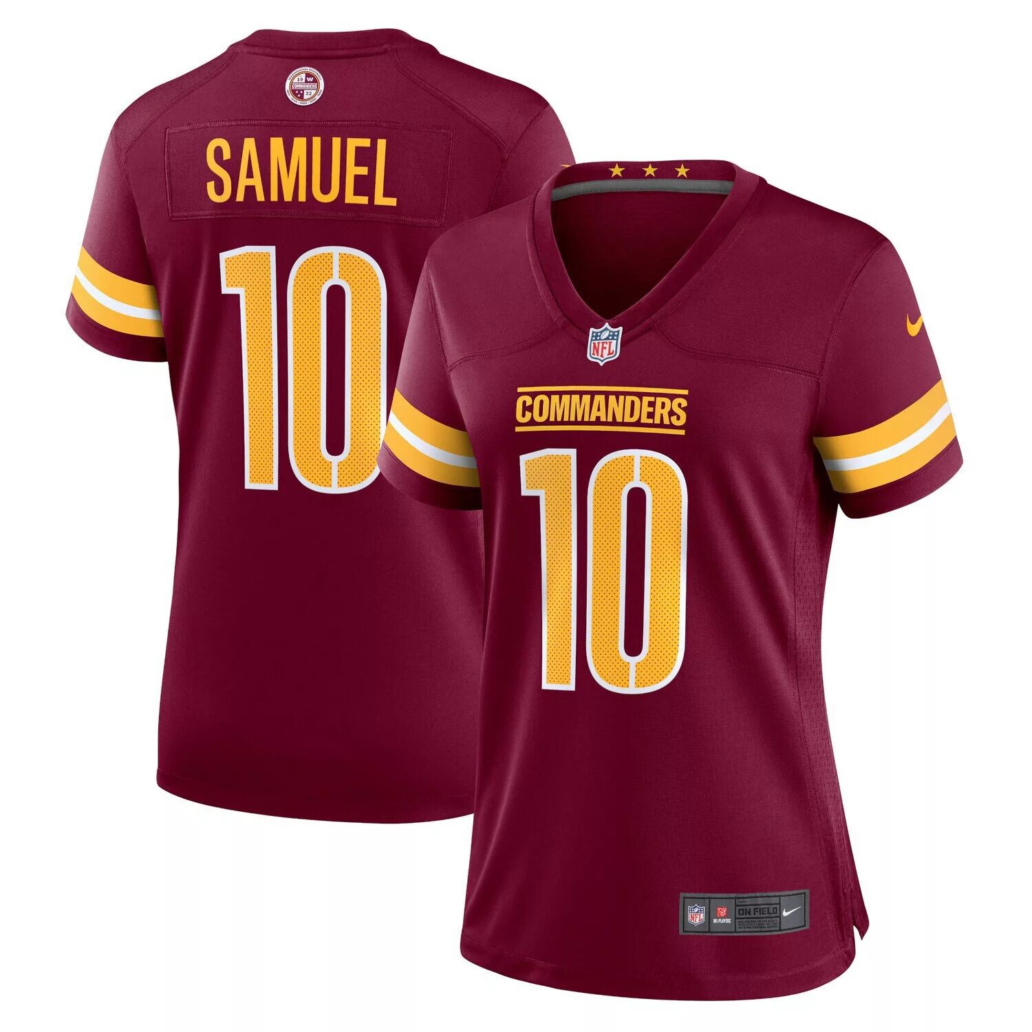 

Женская игровая майка Nike Curtis Samuel Burgundy Washington Commanders Nike