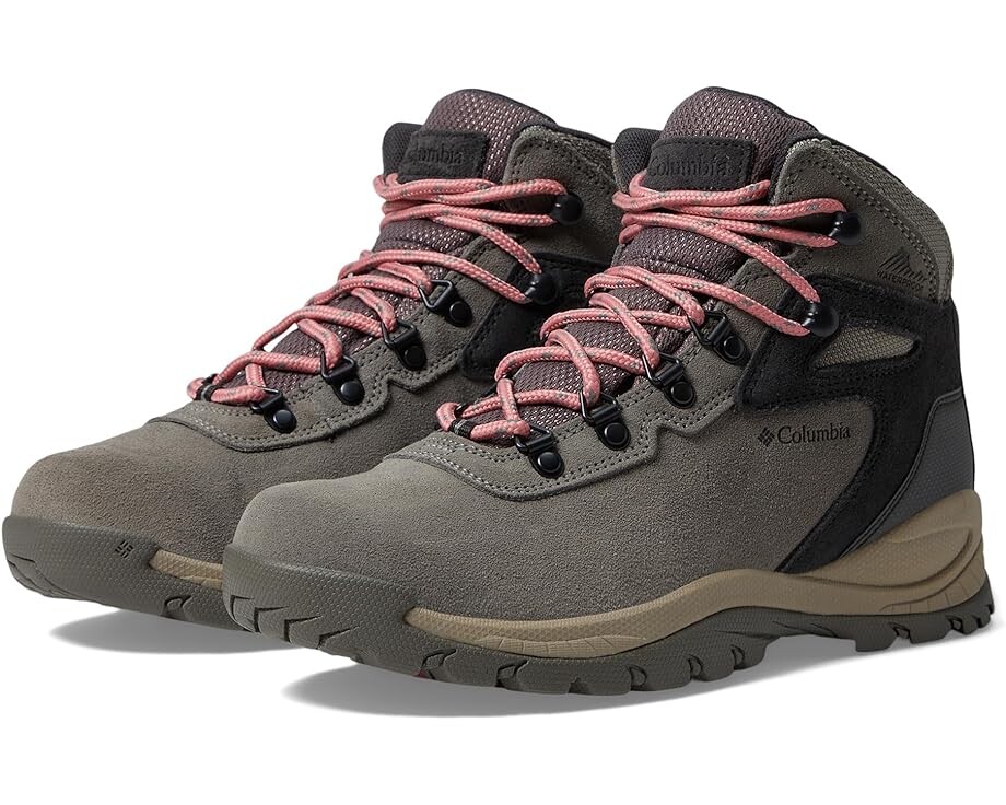 

Походная обувь Columbia Newton Ridge Plus Waterproof Amped, цвет Stratus/Canyon Rose